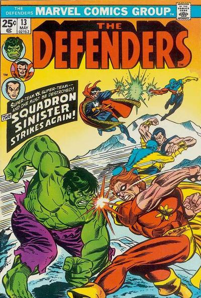 The Defenders 1972 #13 - 8.5 - $22.00