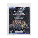 SNAP-IT COMIC BOOK DISPLAY SYSTEM 12 PANELS BLACK
