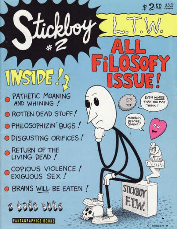 Stickboy 1988 #2 - back issue - $4.00
