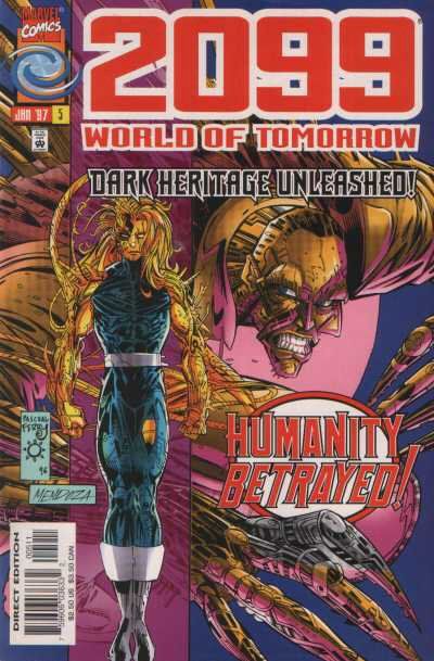 2099: World of Tomorrow 1996 #5 - back issue - $4.00