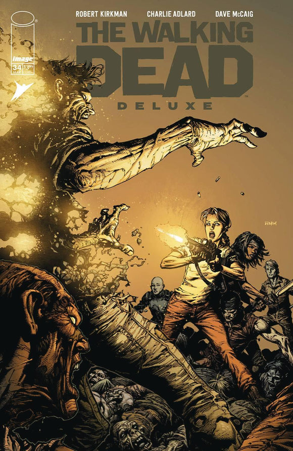 WALKING DEAD DLX #34 CVR A FINCH & MCCAIG