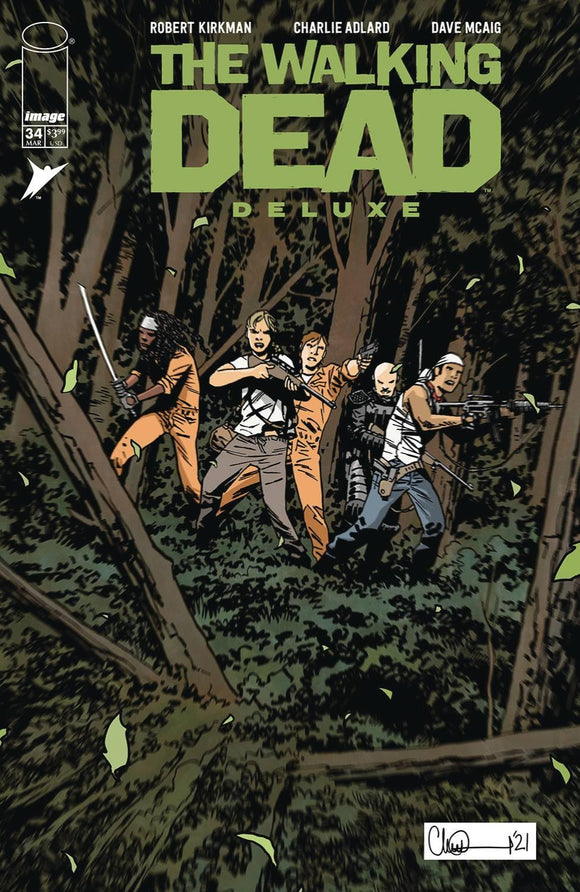 WALKING DEAD DLX #34 CVR D ADLARD