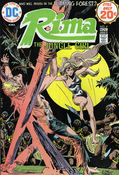 Rima, the Jungle Girl 1974 #4 - back issue - $4.00