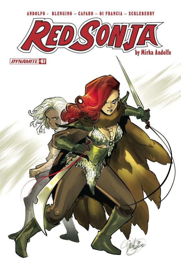 RED SONJA 2021 #7 CVR A ANDOLFO