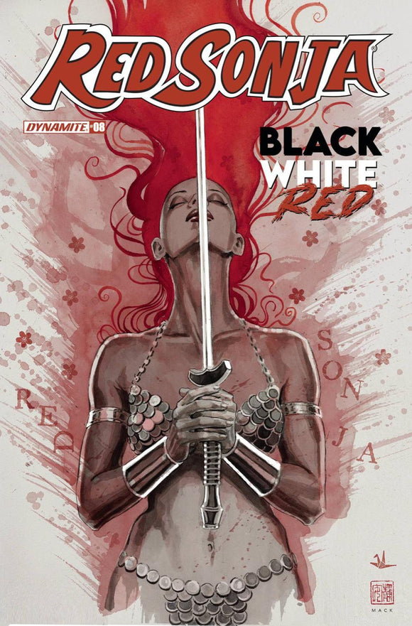 RED SONJA BLACK WHITE RED #8 CVR A MACK