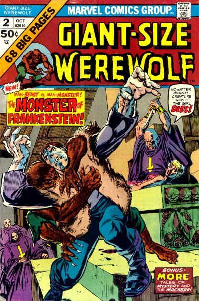 Giant-Size Werewolf 1974 #2 - back issue - $14.00