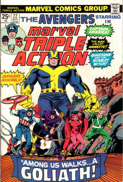 Marvel Triple Action 1972 #22 - reader copy - $3.00