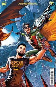 BATMAN FAZE CLAN #1 ONE SHOT CVR E JASON BADOWER CONNECTING 4 ROBIN VAR