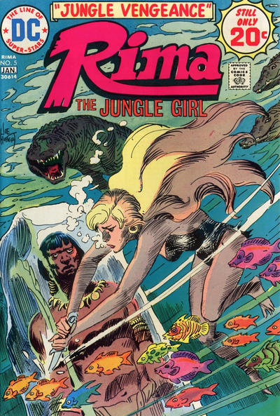 Rima, the Jungle Girl 1974 #5 - back issue - $4.00