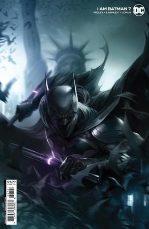 I AM BATMAN #7 CVR B FRANCESCO MATTINA CARD STOCK VAR