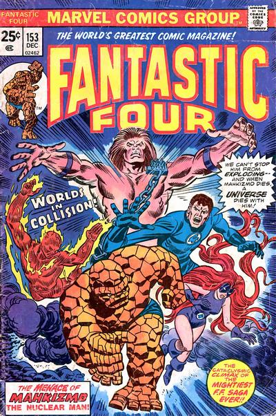 Fantastic Four 1961 #153 - reader copy - $4.00