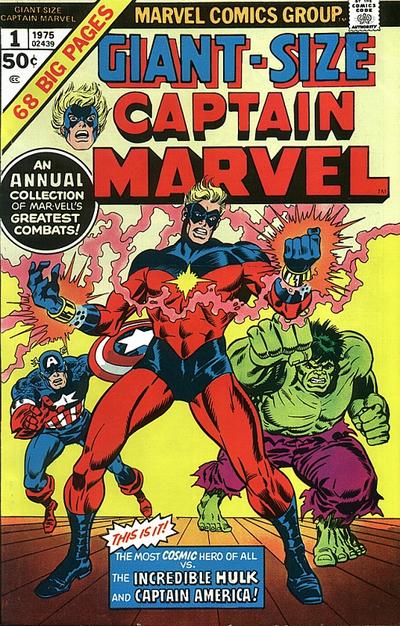 Giant-Size Captain Marvel 1975 #1 - back issue - $8.00