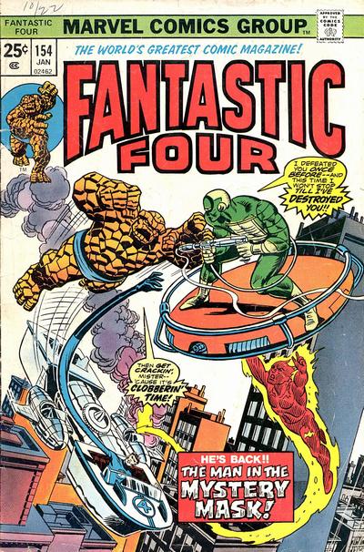 Fantastic Four 1961 #154 - back issue - $11.00