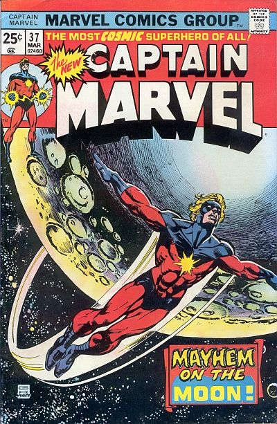 Captain Marvel 1968 #37 - back issue - $4.00