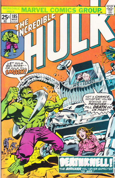 The Incredible Hulk 1968 #185 - back issue - $15.00