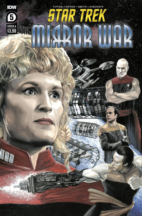 STAR TREK MIRROR WAR #5 CVR A WOODWARD (OF 8)