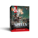 DND RPG TROVE SPELLS 1 REFERENCE CARDS