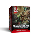 DND RPG TROVE MAGIC ITEMS COMMON AND UNCOMMON REFERENCE CARDS
