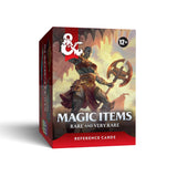DND RPG TROVE MAGIC ITEMS RARE AND VERY RARE REFERENCE CARDS