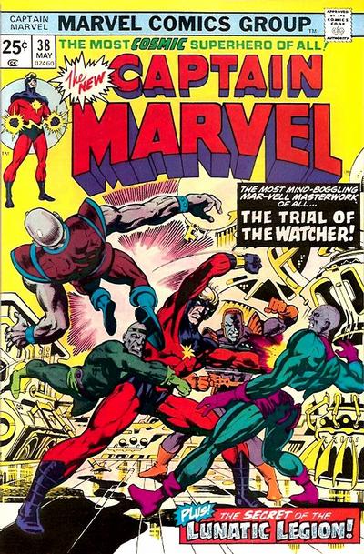 Captain Marvel 1968 #38 Regular Edition - back issue - $12.00