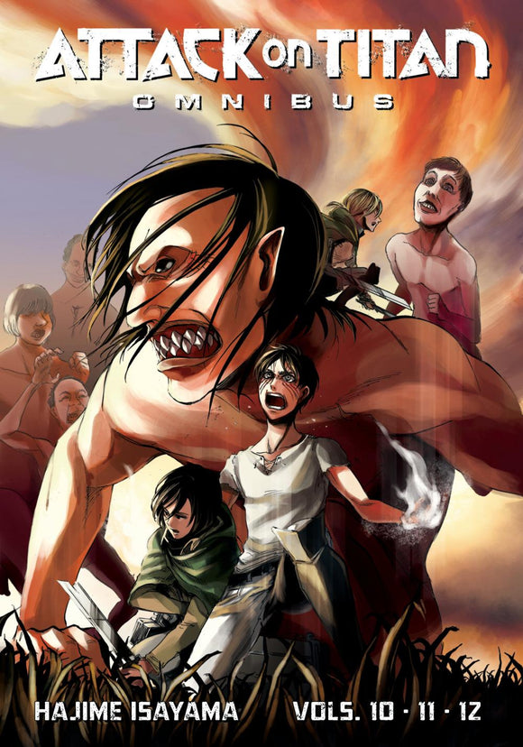 Attack on Titan Omnibus 4 Vol. 10-12