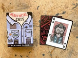 HEAVY METAL CATS PLAYING CARDS