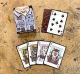 HEAVY METAL CATS PLAYING CARDS