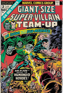 Giant-Size Super-Villain Team-Up 1975 #2 - back issue - $8.00