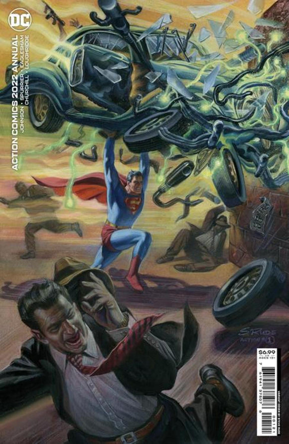 ACTION COMICS 2022 ANNUAL #1 ONE SHOT CVR B STEVE RUDE CARD STOCK VAR