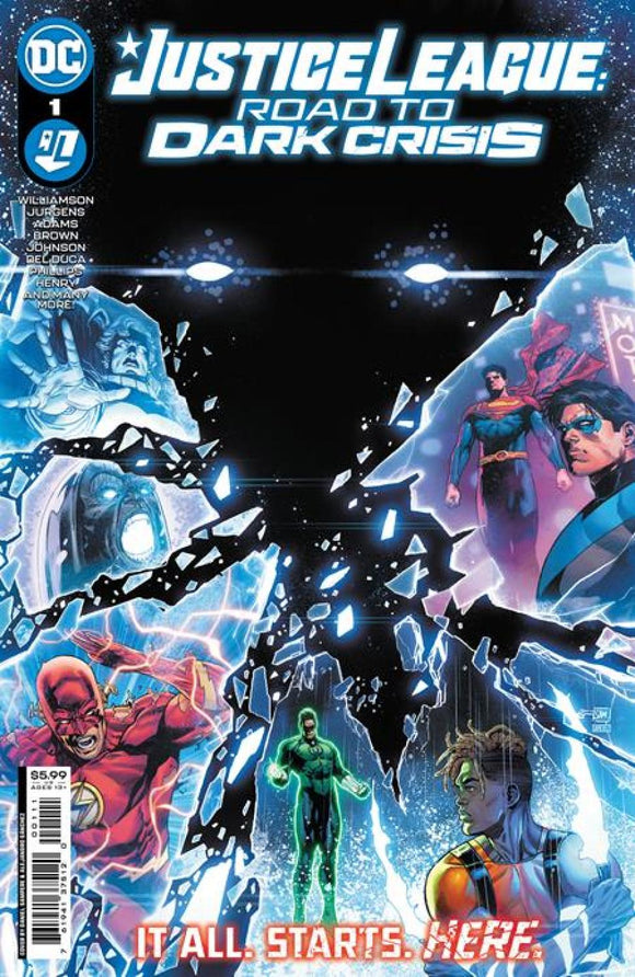 JUSTICE LEAGUE ROAD TO DARK CRISIS #1 ONE SHOT CVR A DANIEL SAMPERE