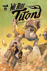 WE RIDE TITANS #5 CVR A SEBASTIÁN PÍRIZ