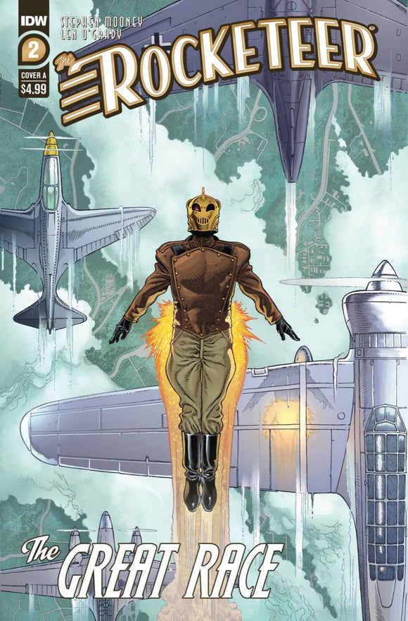 ROCKETEER THE GREAT RACE #2 CVR A GABRIEL RODRIGUEZ (OF 4)