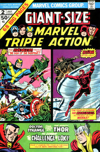 Giant-Size Marvel Triple Action 1975 #2 - back issue - $5.00