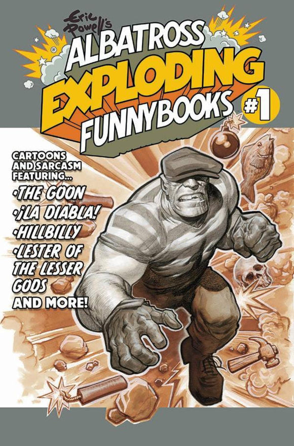 ALBATROSS EXPLODING FUNNYBOOKS #1 CVR A ERIC POWELL