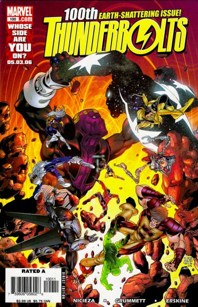 Thunderbolts 2006 #100 - back issue - $4.00