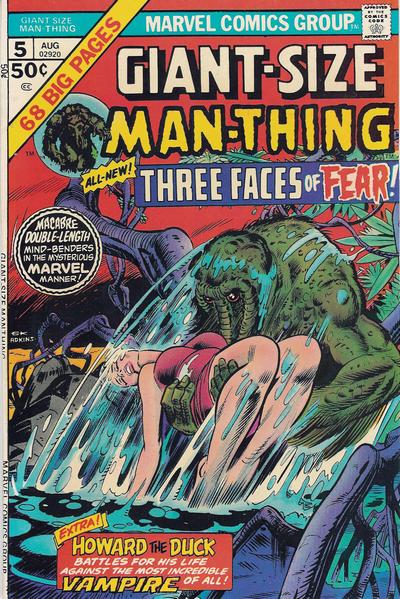 Giant-Size Man-Thing 1974 #5 - back issue - $12.00