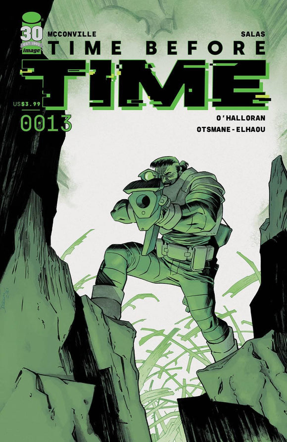 TIME BEFORE TIME #13 CVR A SHALVEY