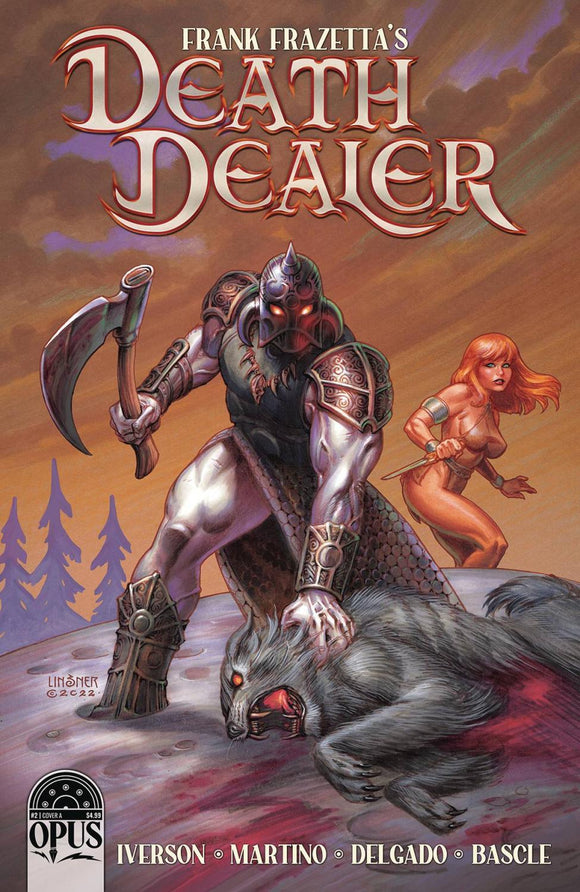 FRANK FRAZETTA DEATH DEALER #2 CVR A LINSNER