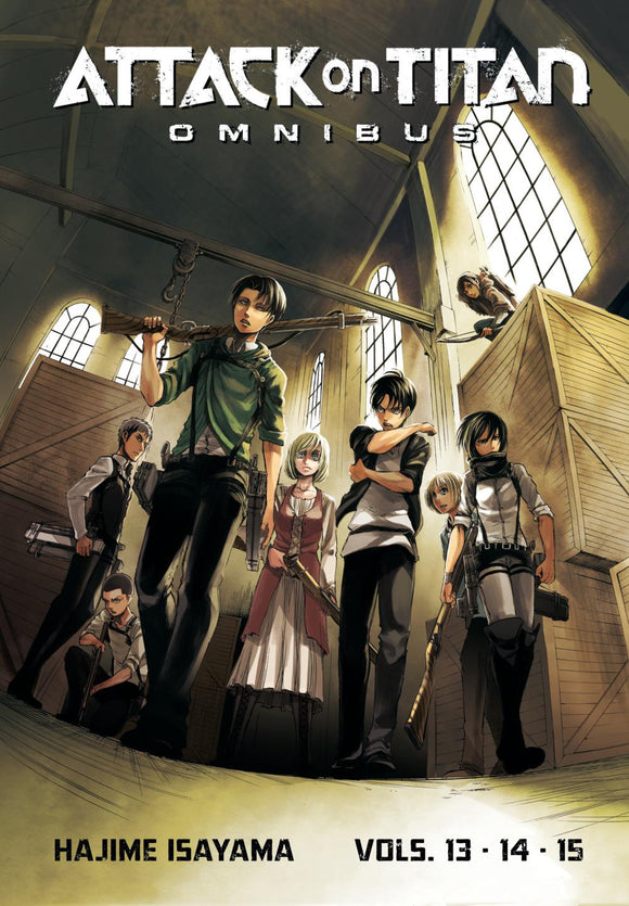 Attack on Titan Omnibus 5 Vol. 13-15