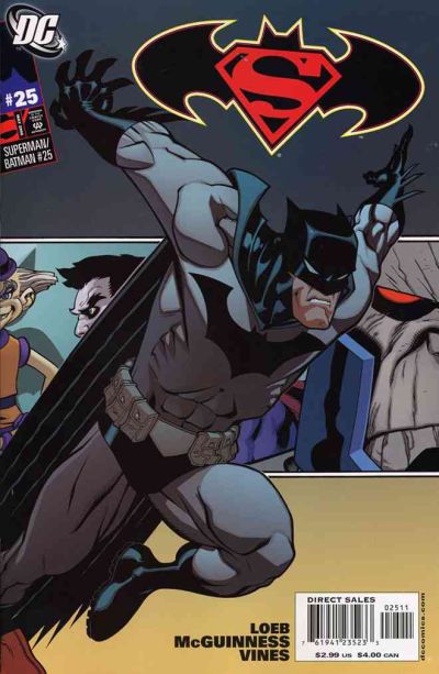 Superman / Batman 2003 #25 Batman Cover - back issue - $4.00