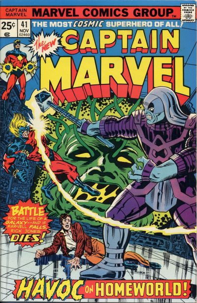 Captain Marvel 1968 #41 Regular Edition - back issue - $4.00