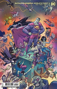 BATMAN SUPERMAN WORLDS FINEST #4 CVR D INC 1:50 RILEY ROSSMO BIZARRO CARD STOCK VAR