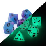 7 Piece RPG Set - Glow-in-the-Dark - Eldritch Blast