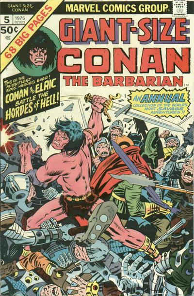 Giant-Size Conan 1974 #5 - back issue - $5.00