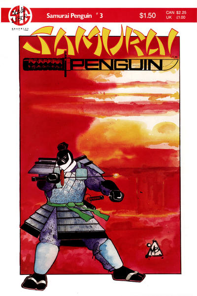 Samurai Penguin 1986 #3 - back issue - $4.00