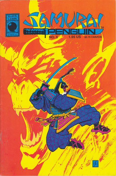 Samurai Penguin 1986 #6 - back issue - $4.00