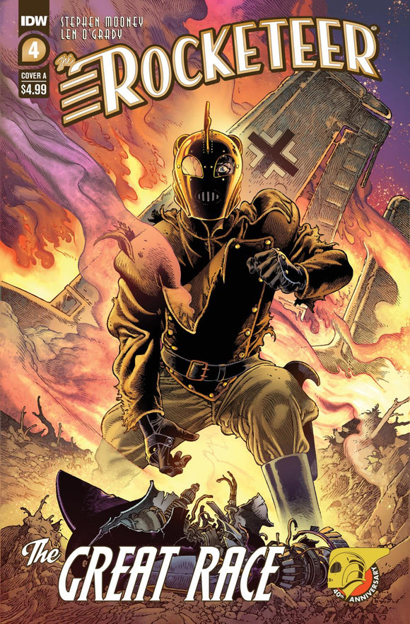 THE ROCKETEER THE GREAT RACE #4 VAR A RODRIGUEZ CVR A