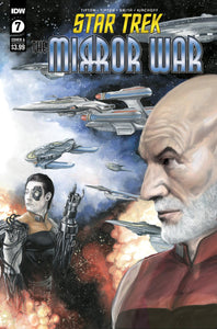 STAR TREK THE MIRROR WAR #7 VAR A WOODWARD CVR A