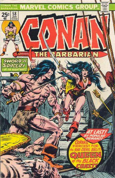 Conan the Barbarian 1970 #58 Regular Edition - 8.5 - $35.00