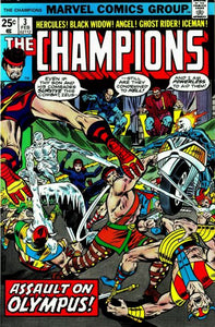 The Champions 1975 #3 Regular Edition - back issue - $4.00